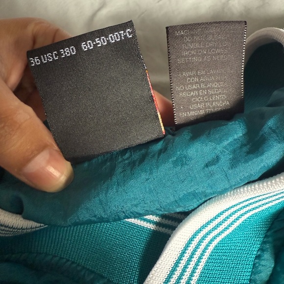 1990's USA Olympics Teal Pullover Windbreaker - Picture 4 of 10